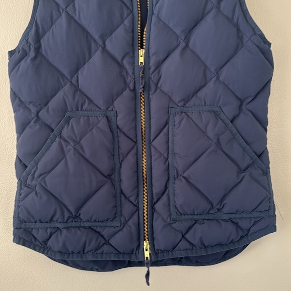 J Crew Down Puffer Vest - Picture 2 of 6